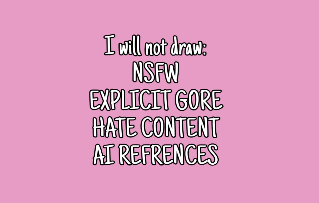 I will not draw!